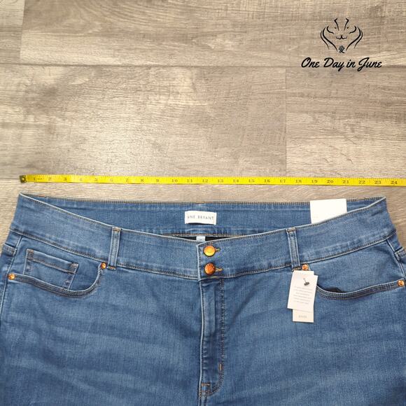 Lane Bryant Tighter Tummy Skinny High Rise Jeans Size 28 - Picture 3 of 6